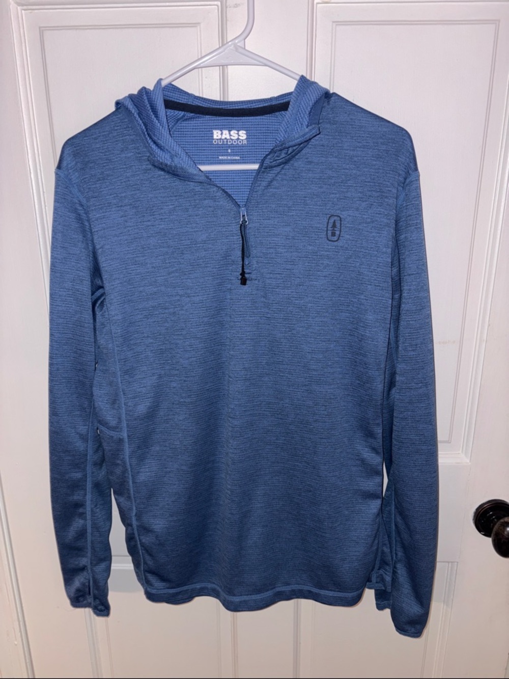 Bass Outdoor Hooded Quarter-zip Pullover